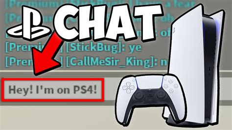 how to enable text chat on roblox ps5 in game