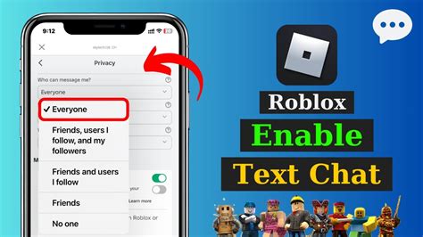 how to enable text chat on roblox xbox 2024
