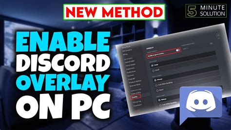 how to enable voice overlay in discord pc