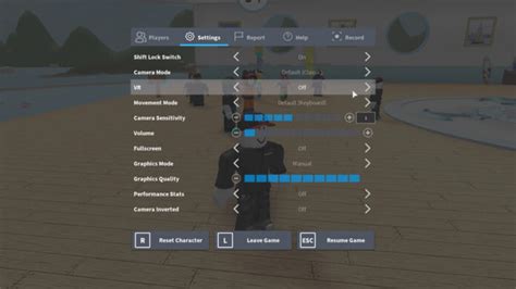 how to enable vr mode on roblox mobile
