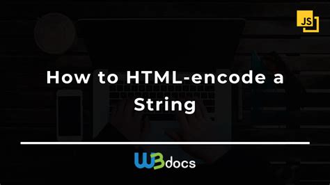 how to encode an image in html