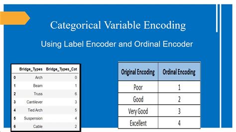 how to encode categorical variables