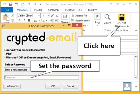 how to encrypt email in outlook by typing encrypt