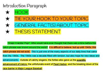 how to end a introduction paragraph example