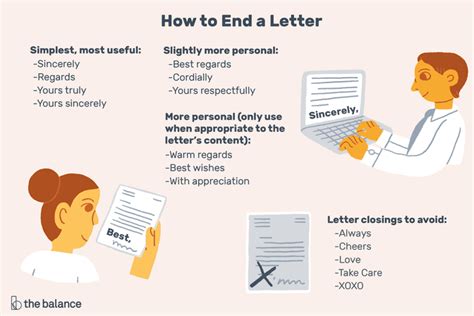 how to end a letter instead of sincerely