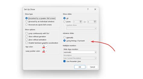 how to end slideshow in powerpoint automatically