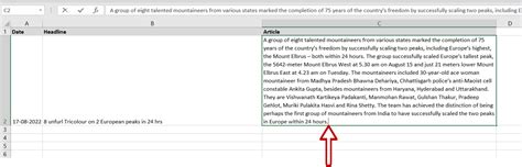how to enter a new paragraph in an excel cell mac