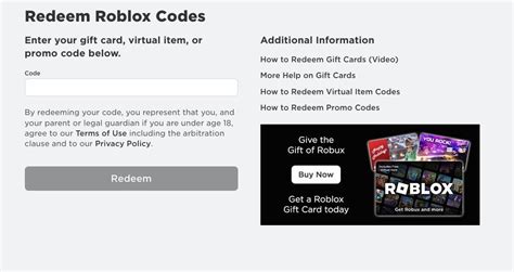 how to enter a roblox gift card code on mobile