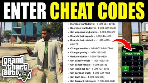 how to enter cheat codes in gta 5