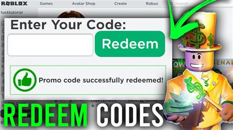 how to enter code for roblox
