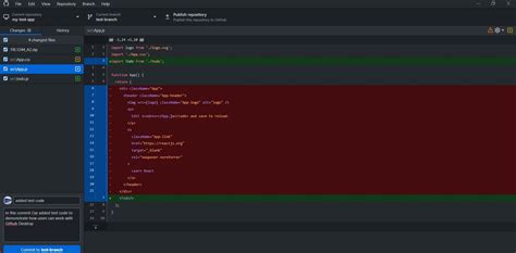 how to enter code in github