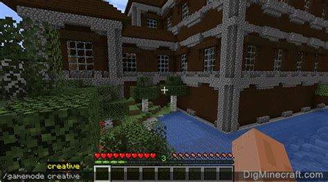 how to enter creative mode command
