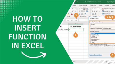 how to enter formula in excel without mouse