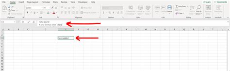 how to enter in cell excel mac