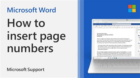 how to enter numbers in word document