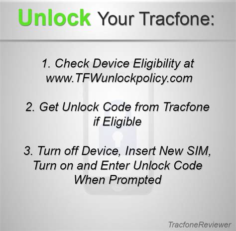 how to enter tracfone unlock code