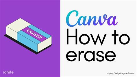 how to erase a portion of an image in canva