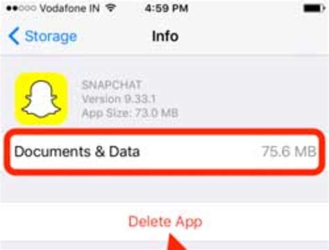 how to erase all data from snapchat