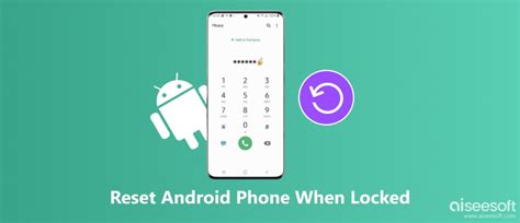 how to erase android phone when locked