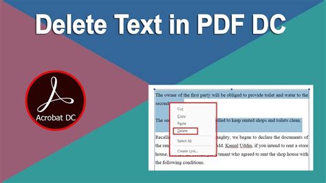 how to erase text from a pdf