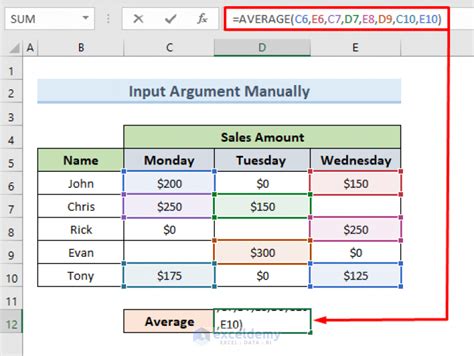 how to exclude certain values in excel formula