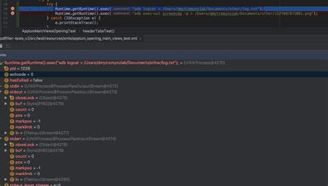 how to execute adb commands from android application programmatically