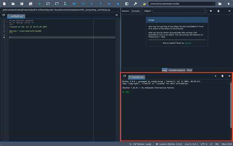 how to execute code in spyder