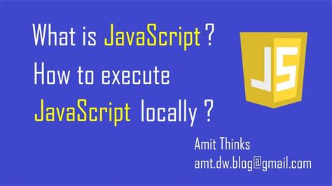 how to execute javascript in notepad