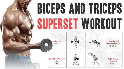 how to exercise biceps and triceps