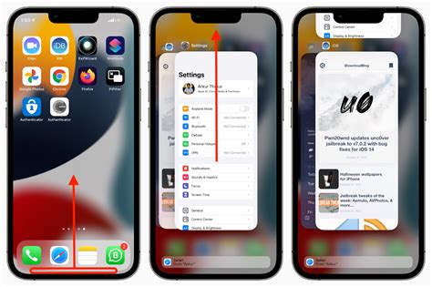 how to exit out of apps on iphone 11