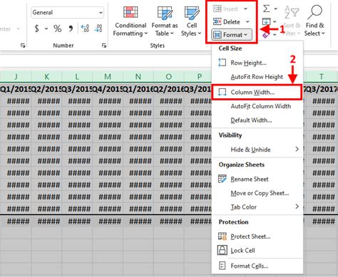how to expand a list in excel