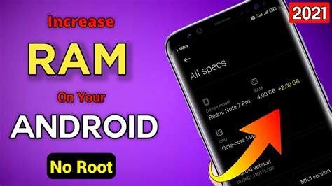 how to expand ram on android tablet
