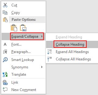 how to expand text in word