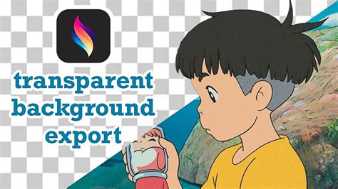 how to export animation with transparent background procreate dreams