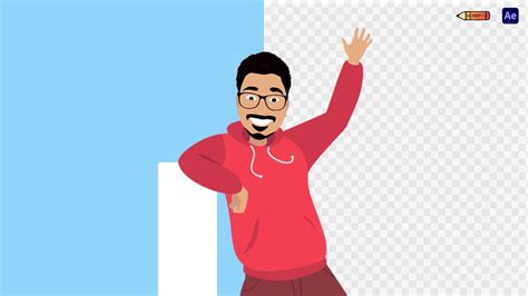 how to export animation without background in after effects