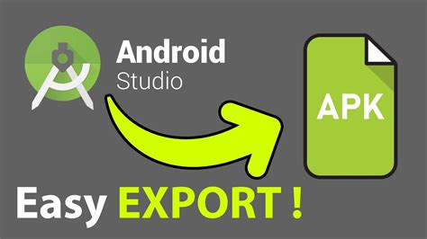 how to export apk file in android studio