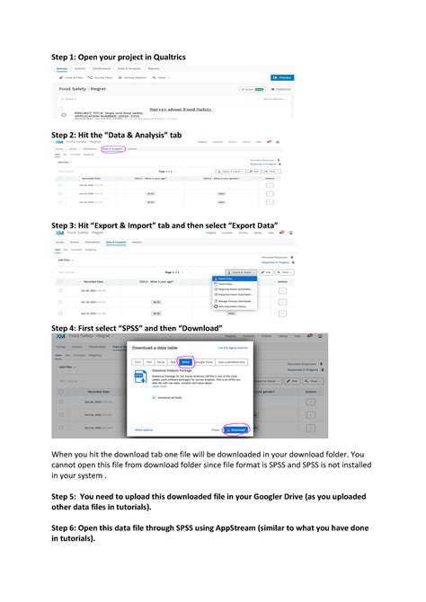 how to export data from qualtrics