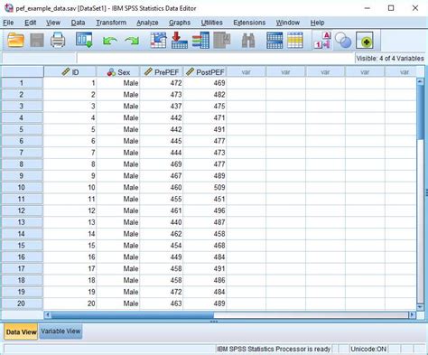 how to export data from spss
