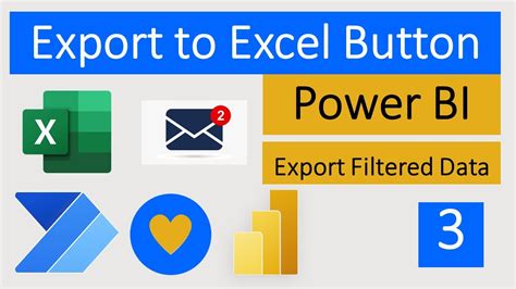 how to export filtered data from power bi to excel