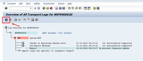 how to export in sap