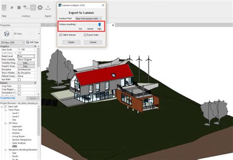 how to export lumion file to sketchup