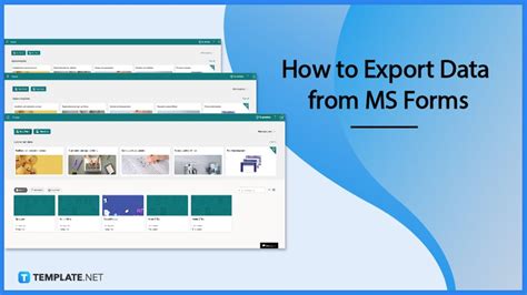 how to export microsoft forms to excel