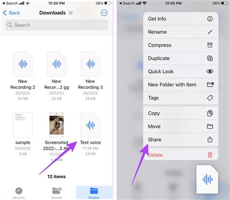 how to export multiple voice memos from iphone