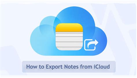 how to export notes from icloud to iphone