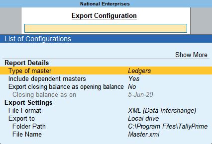 how to export sales data from excel to tally