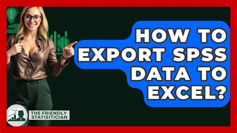 how to export spss data to excel