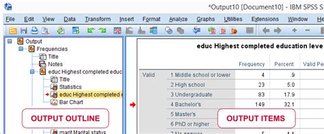 how to export spss output to word document