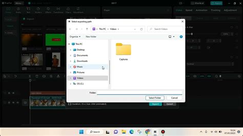 how to export video from capcut pc