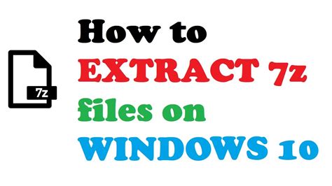 how to extract 7z files to iso