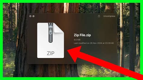 how to extract a zip file on macbook